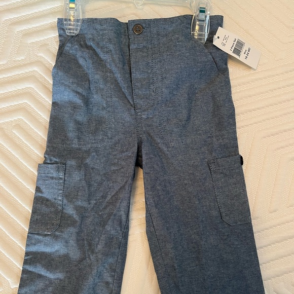 NWT Disney Mickey Mouse teal polo shirt blue elastic band pant set 18-24M cotton - Picture 7 of 8